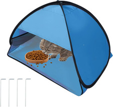 Outdoor Cat Feeding Station, 31.5 X 19.7 X 21.7In Large Outdoor Pet House picture