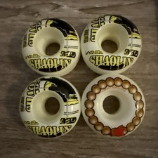 VINTAGE NOS 90s Eulogy Shaolin Monk Wheels Unused Set of 4 Factory 3+1 Variant picture
