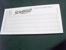 20 SCRABBLE TRAVEL FOLIO EDITION SCORE   SHEETS picture