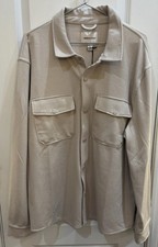 Industry Republic Clothing Shirt Jacket Beige Men’s XL NWT picture