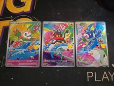 First Partner Illustration Collection Series 1 - GEN 7 Set - NM - Pokemon TCG picture