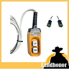 12V 2-Way Priority Valve Controller for Power Rake w/ 2-Button Pendant Landhonor picture