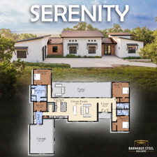 The Serenity House Plan - 3 Bedrooms / 3 Baths 3,136 SF Design Blueprints picture