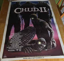 1989 C.H.U.D. II Movie Promotional Poster 27x41 picture