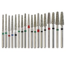 Dental Diamond Burs FG Round End Taper Bur Super Coarse Fine High Speed 856 850 picture