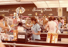 Publix supermarket in Northwood Mall | Poster – 24x36 Inch | vintage wall art picture