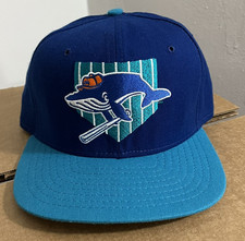 NOS Vintage Lahaina Whalers Snapback Hat Hawaii Winter Baseball Milb New Era USA picture