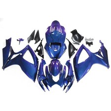 Chameleon Blue Purple ABS Fairing Kit for Suzuki GSXR600 GSXR750 K6 2006 2007 picture