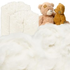 3 lb Natural White Cotton Stuffing for Pillow Dolls Stuffed Animals picture