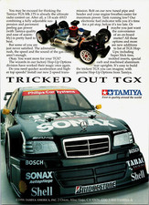 Tamiya TGX-Mk 1TS RC Mercedes Print Ad Ephemera Wall Art Decor 1/8 picture