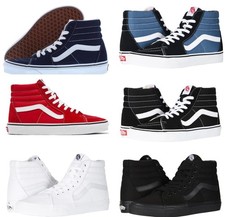 Vans SK8-Hi  Classic Suede Canvas High top Skate shoe Men Women Unisex Shoe picture