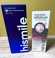 Hismile V34 Colour Corrector Serum 30ml + Tooth Armour Toothpaste Serum NHA picture
