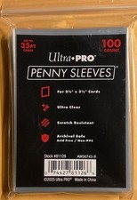 1 Pack 100 Ultra Pro Card Penny Sleeves Unopened With Tracking picture