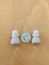 PAIR RECHARGEABLE tiny digital amplifiers 2 programs NOISE & HIGH FREQUENCY USA picture