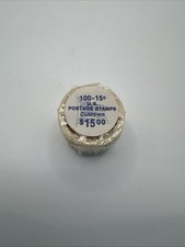 Unopened Roll Of 1978 Flag .15 Cent Stamps - Retail Value Of $15.00 picture
