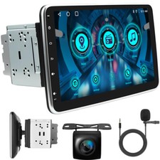10.1'' Double 2 Din Car Radio Stereo Apple CarPlay Detachable Touch Screen 64GB picture