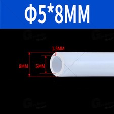White PTFE Tubing 0.6-8.0 mm OD - Air Tube High Temp Resistance picture