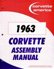 1963 Chevrolet Corvette Factory Assembly Manual picture