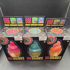 Needoh Nice Cream Cone Lot Of 3 picture