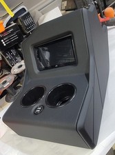CHEVROLET CHEVY C10 CUSTOM CENTER CONSOLE 2 CUPHOLDERS / RADIO OPENING PARTS picture