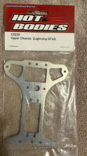 Hot Bodies C8224 Upper Chassis for Lightning GTx2, Silver, Age 17+ Only picture