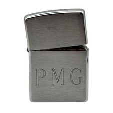2005 Zippo Regular P.M.G. Engraving Windproof Lighter USA Vintage Collectible picture