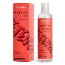 Water-Based Strawberry Flavored Lube - Personal Lubricant for Men, Women & Co... picture