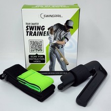 SwingRail Baseball & Softball Swing Trainer, Batting Hitting Aid picture