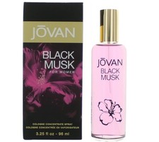 Jovan Black Musk by Coty 3.25 oz Cologne Concentrate Spray for Women New In Box picture