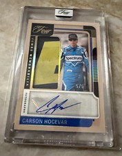 2026 Turn Four Racing NASCAR Carson Hocevar 5/5 Auto Jumbo Memorabilia JM-CHV picture