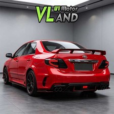 VLAND Pair For 2008-2011 Toyota Corolla Smoked Tail Lights LED Signal Lamps 4PC picture