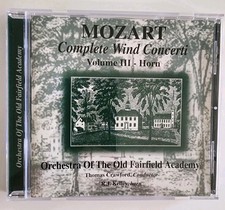 Mozart: Complete Wind Concert III(Audio CD)(1-Disk Set) picture