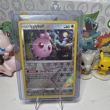 🎶 Pokemon TCG Igglybuff Reverse Holo 168/236 SM Cosmic Eclipse 2019  English 🎶 picture