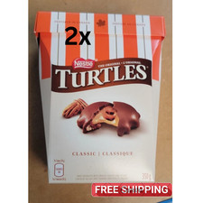 2 x Nestlé TURTLES Original Milk Chocolate Pecans Caramel 350g Box  picture