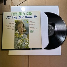 I'll Cry If I Want To LP Vinyl Record Lesley Gore Vocal Mercury Mono picture