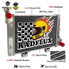 High Performance Full Aluminum Cooling Radiator Fit to Lada 2103 2106 1500-1600 picture