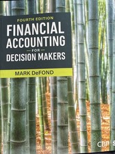 Financial Accounting for Decision Makers 4th Edition Paperback picture