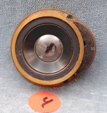 VINTAGE BRASS GUNDLACH-MANHATTAN WIDE ANGLE f11 5x7 BARREL LENS (#4) picture