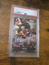 2024 One Piece EB01 Brook #046 Alternate Art PSA 9 MINT Memorial Collection picture