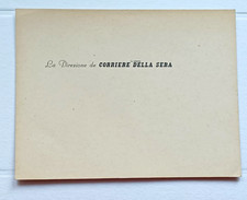 Eugenio Montale - Original Autograph 1957 - Corriere della Sera [Autograph] picture
