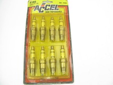 (8) Accel 8180 Performance U-Groove Ignition Spark Plugs picture