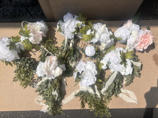 WEDDING BOWS Shabby Chic Country PEWS WEDDING picture