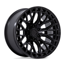 22x9.5 Fuel Off-Road FC869 Sigma Blackout W/ Gloss Black Lip Wheel 6x135 (18mm) picture