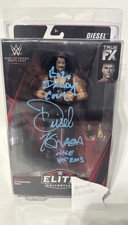 Diesel Kevin Nash DUAL SIGNED ELITE WWE Network Spotlight FIGURE Inscribed picture