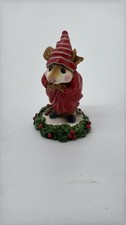 Vintage 1987 Wee Forest Folk Ebenezer Scrooge Mouse Figurine picture