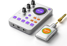 Synido Portable Guitar Audio Interface with 5.8GHz Wireless Guitar... picture