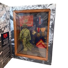 G.I. Joe Marine Jungle Fighter African American FAO Schwarz Rare 1999 NOS in Box picture