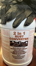 2 in 1 RUST CONVERTER AND 2 PAIR OF GLOVES picture