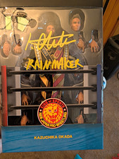Kazuchika Okada Autographed Signed Super7 New Japan Njpw Figure JSA picture