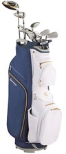 Women TaylorMade Kalea Gold Cart Blue/White Complete Set Club Set Graphite Value picture